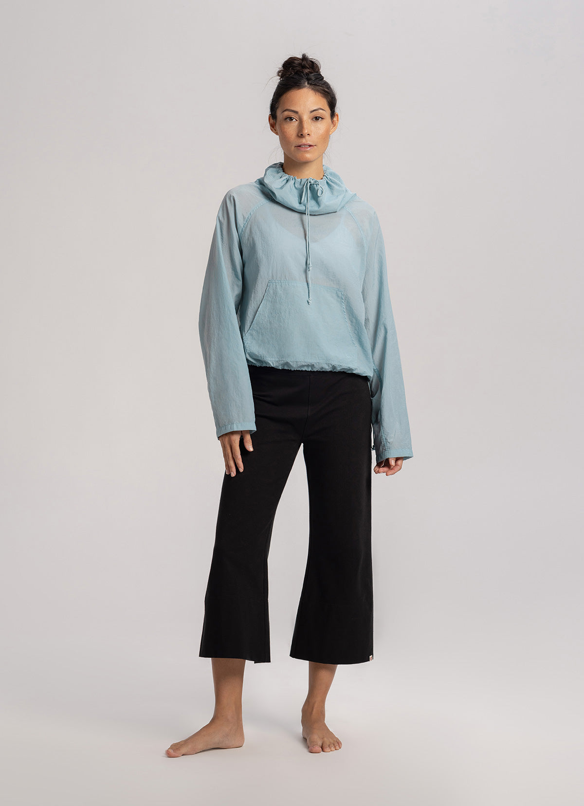 Sheer pocket Anorak_Celestial Blue