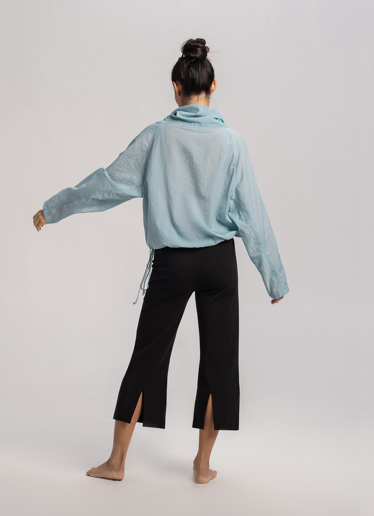 Sheer pocket Anorak_Celestial Blue