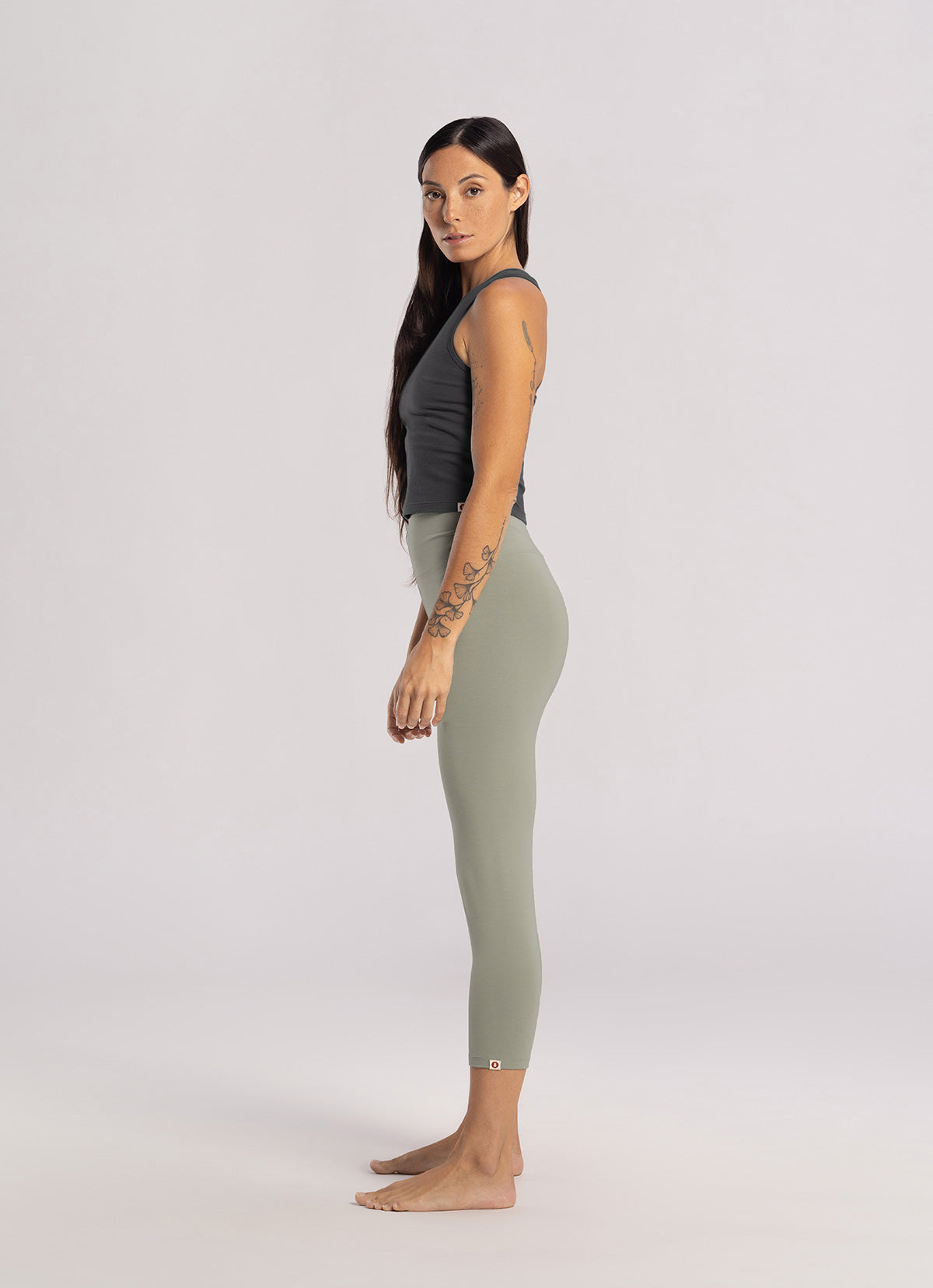 Crossover tank top_Asphalt