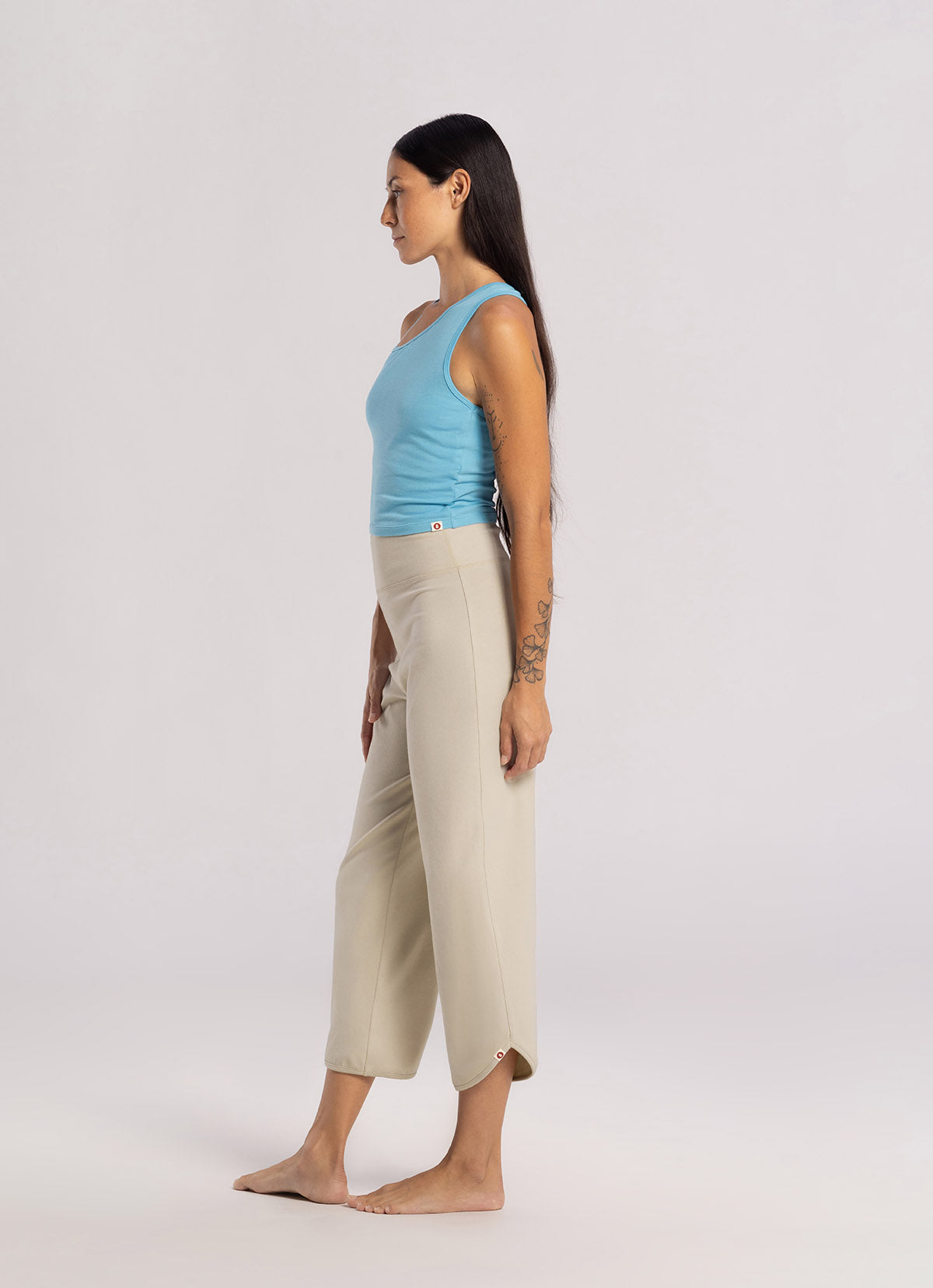 Crossover tank top_Delphinium Blue