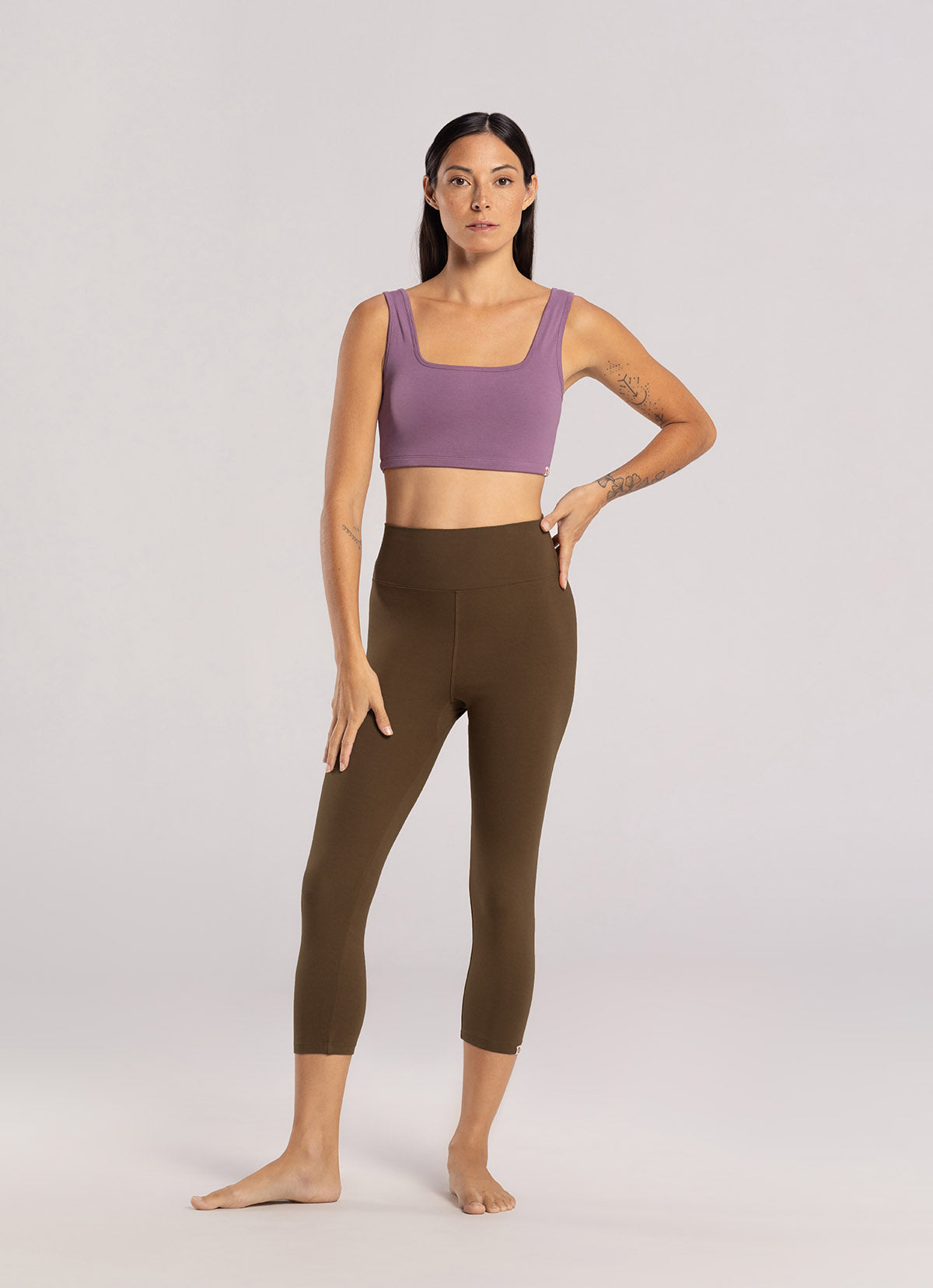 Square strap bra top_Berry Conserve