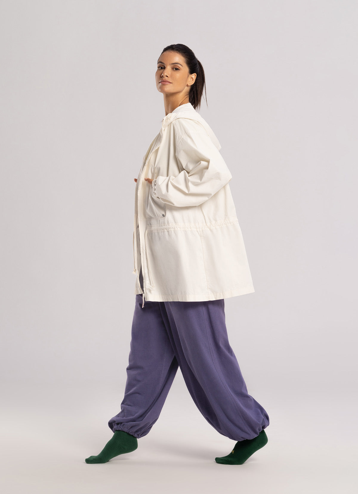 Rib ankle socks_Greener Pastures