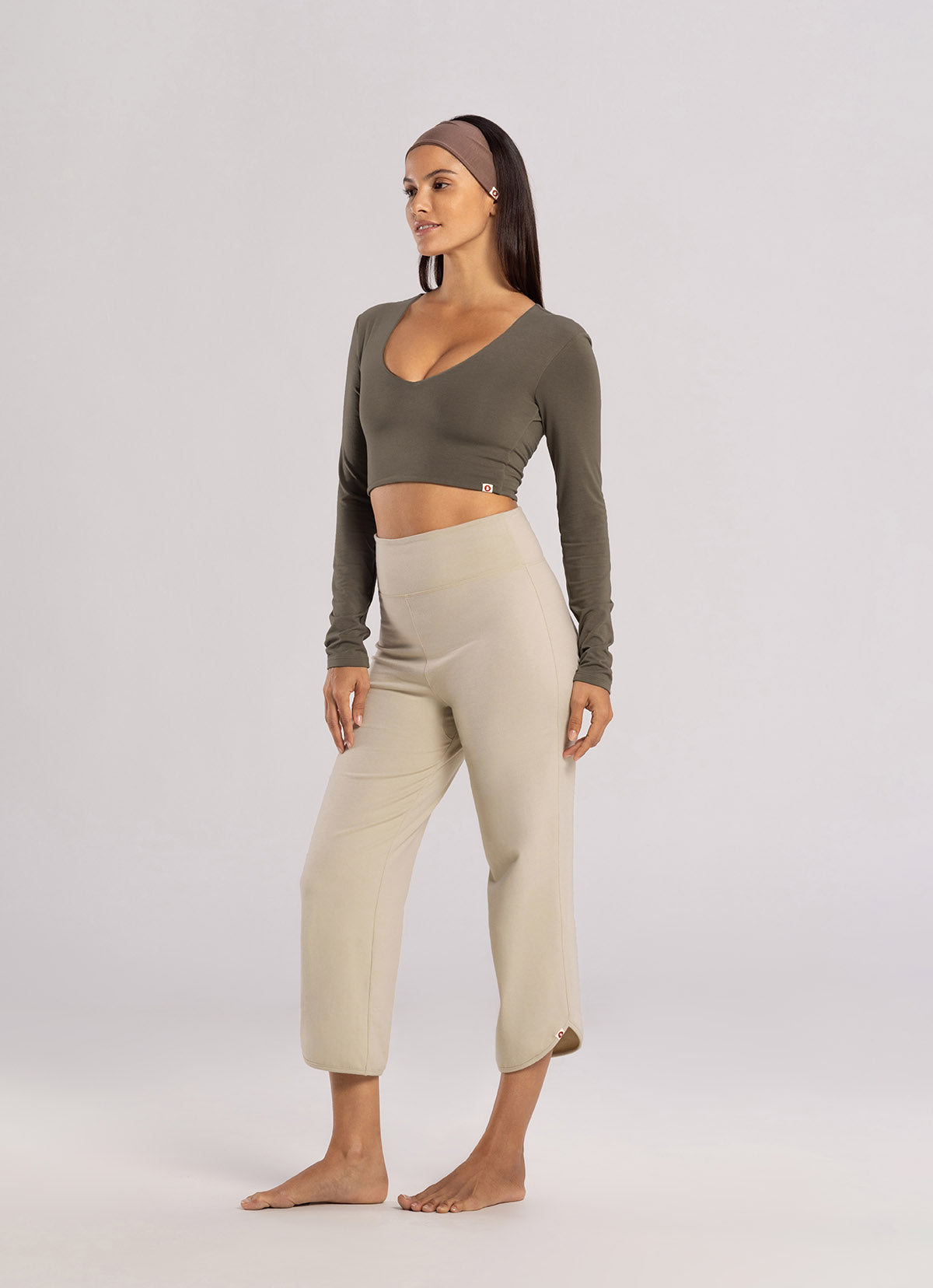 Panah long sleeve_Stone Gray