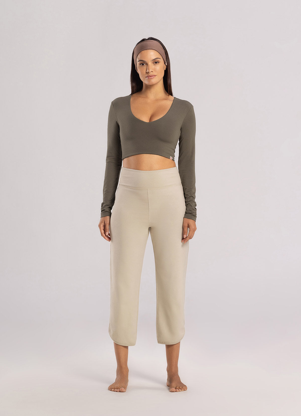 Panah long sleeve_Stone Gray