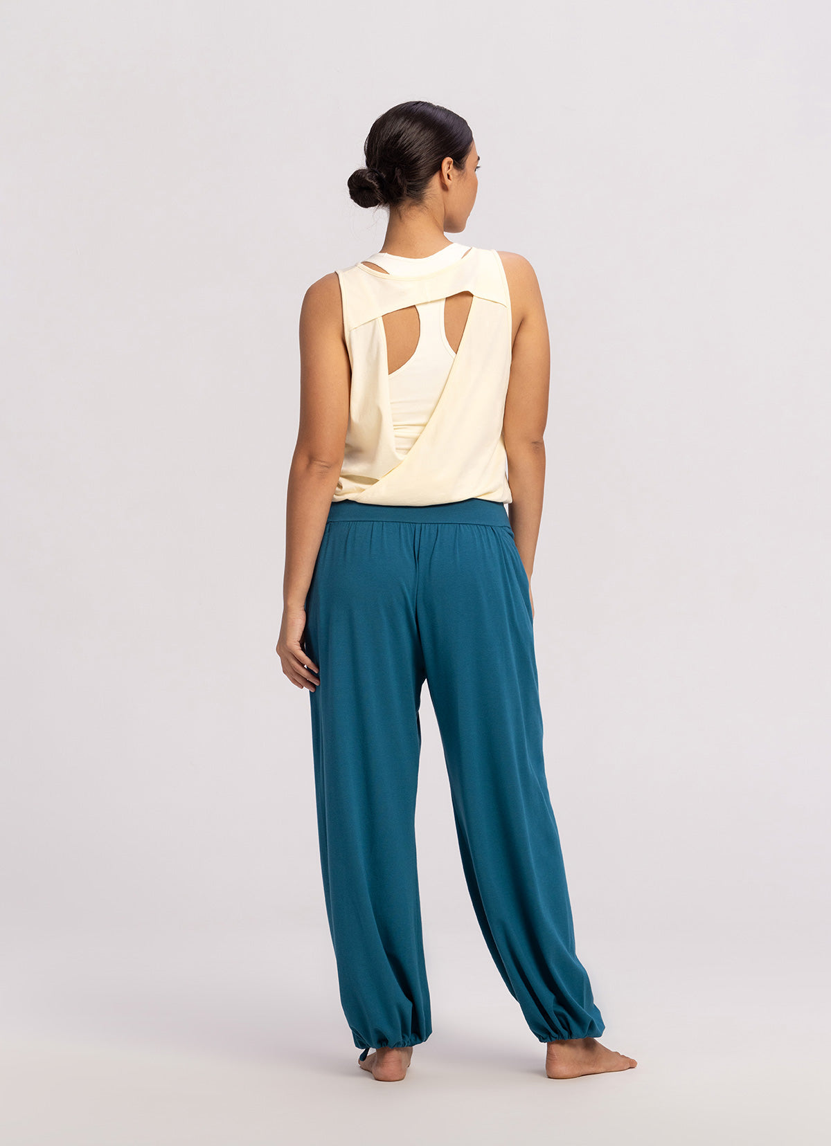 Melipat pants_Deep Turquoise