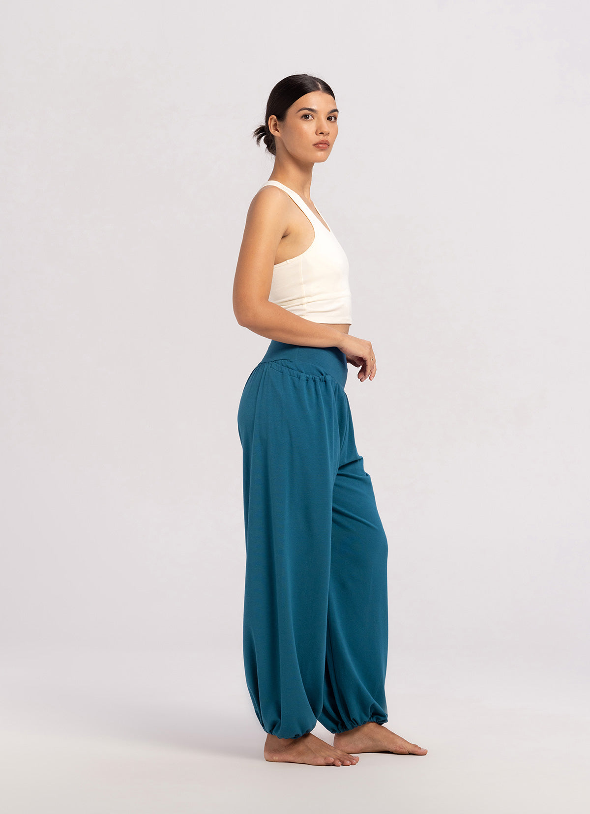 Melipat pants_Deep Turquoise