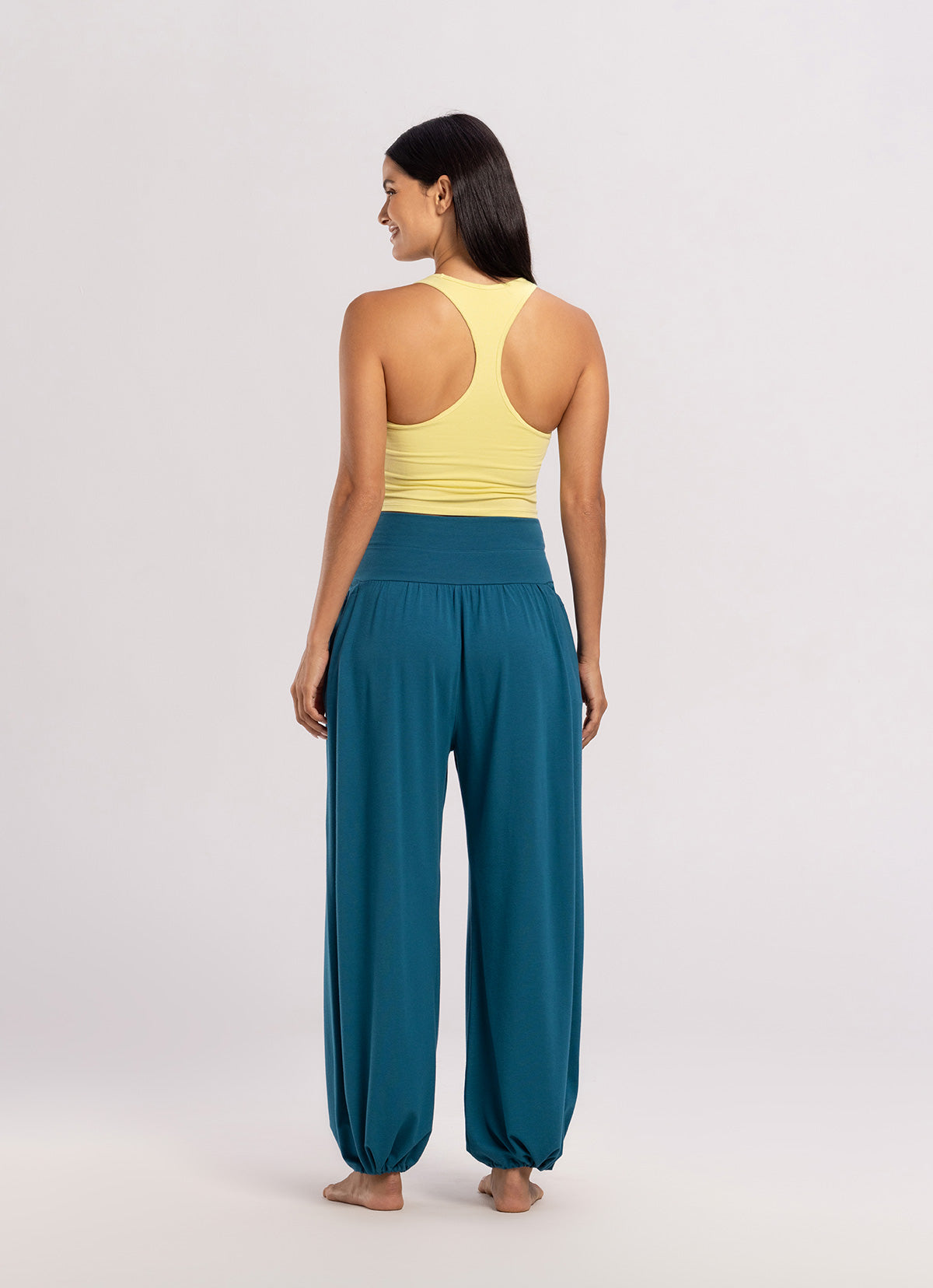 Melipat pants_Deep Turquoise