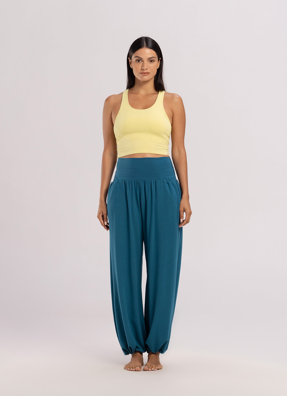Melipat pants_Deep Turquoise