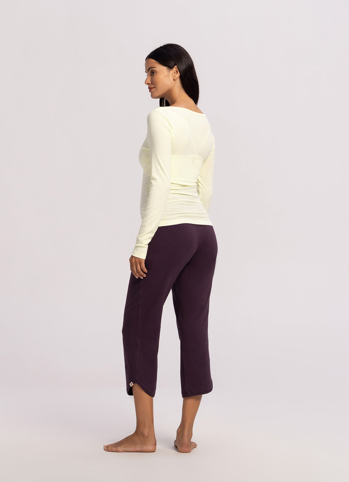 Soft boatneck long sleeve_Afterglow