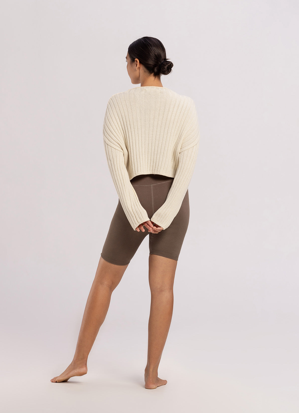 Bulky rib pullover_Summer Sand