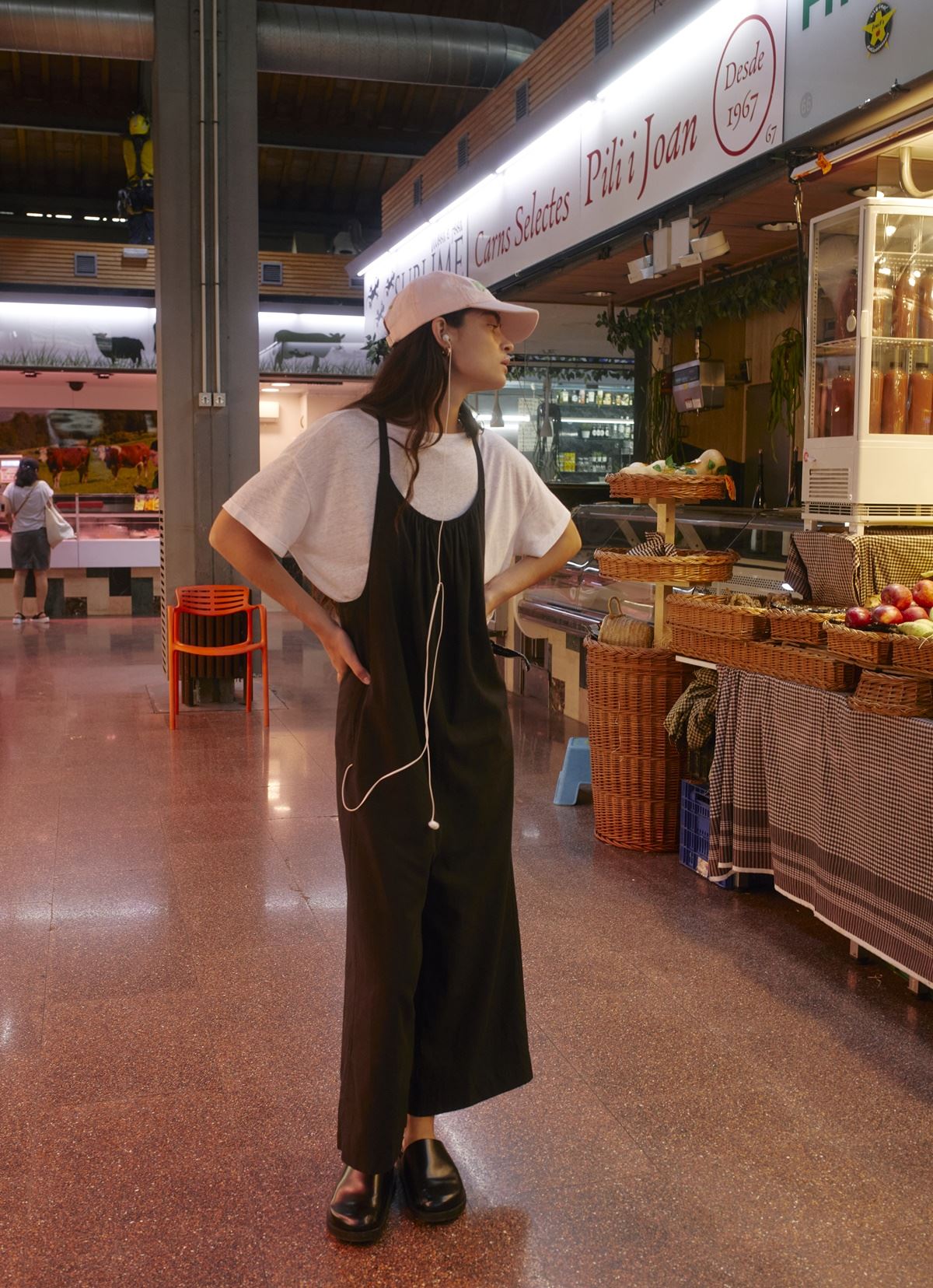 Vent overall Jumpsuit_Black