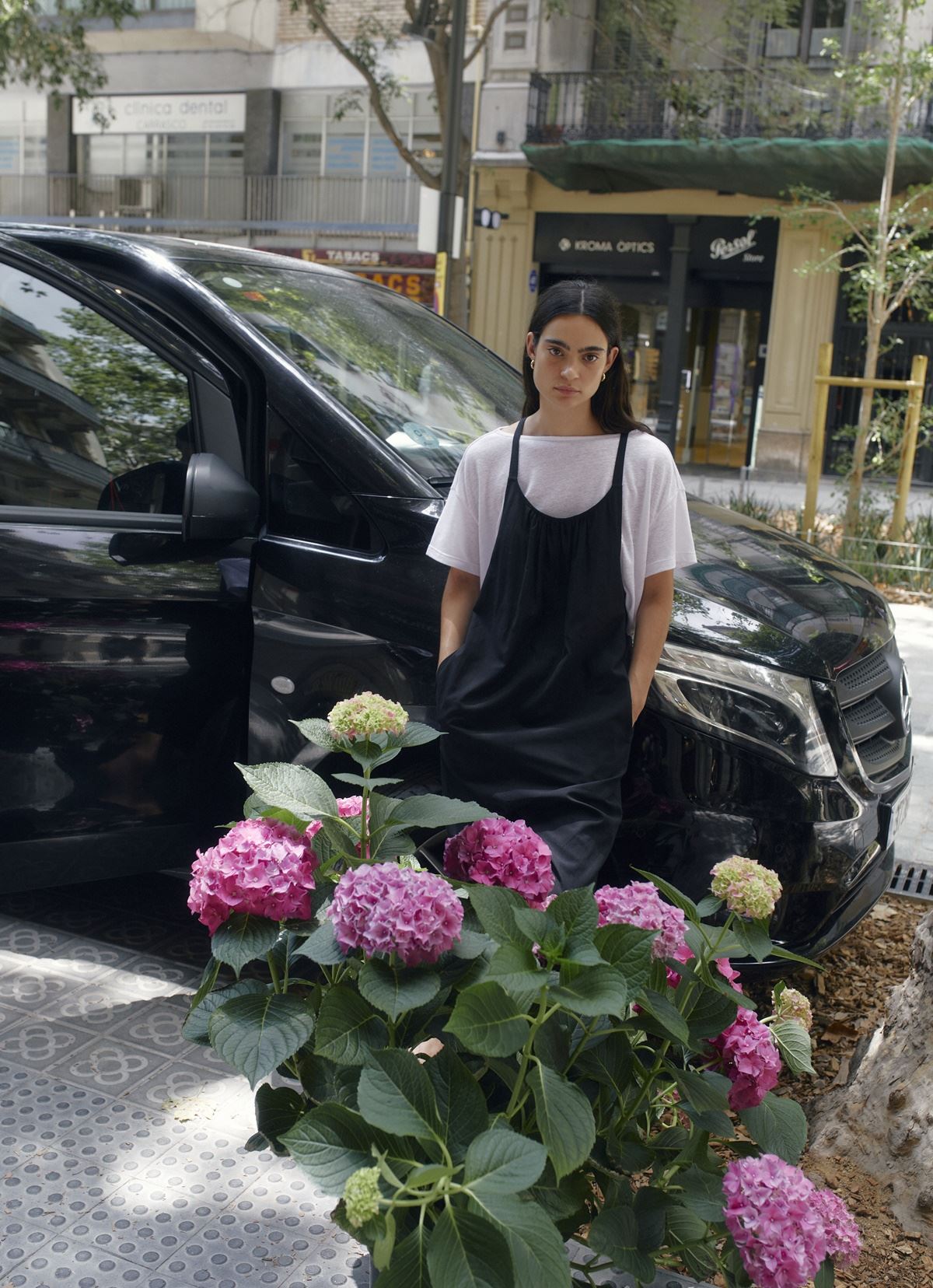 Vent overall Jumpsuit_Black