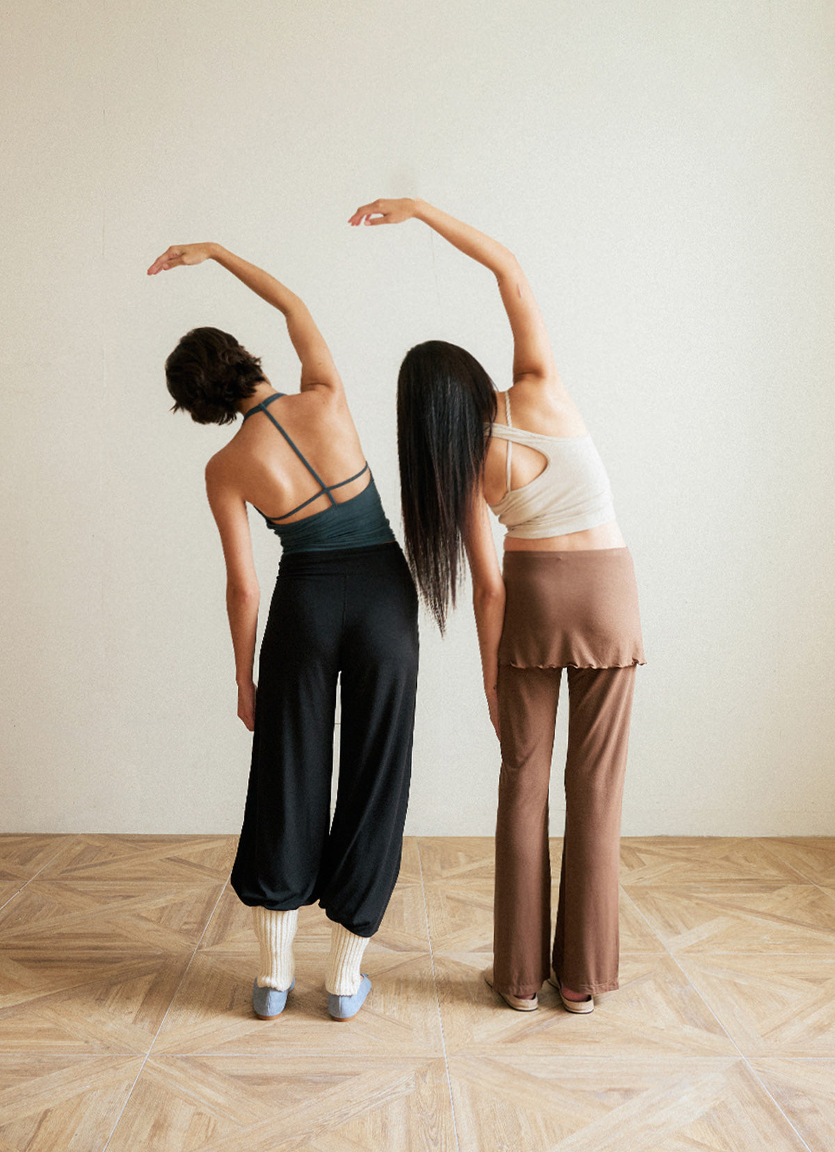 Crossover tank top_Taupe