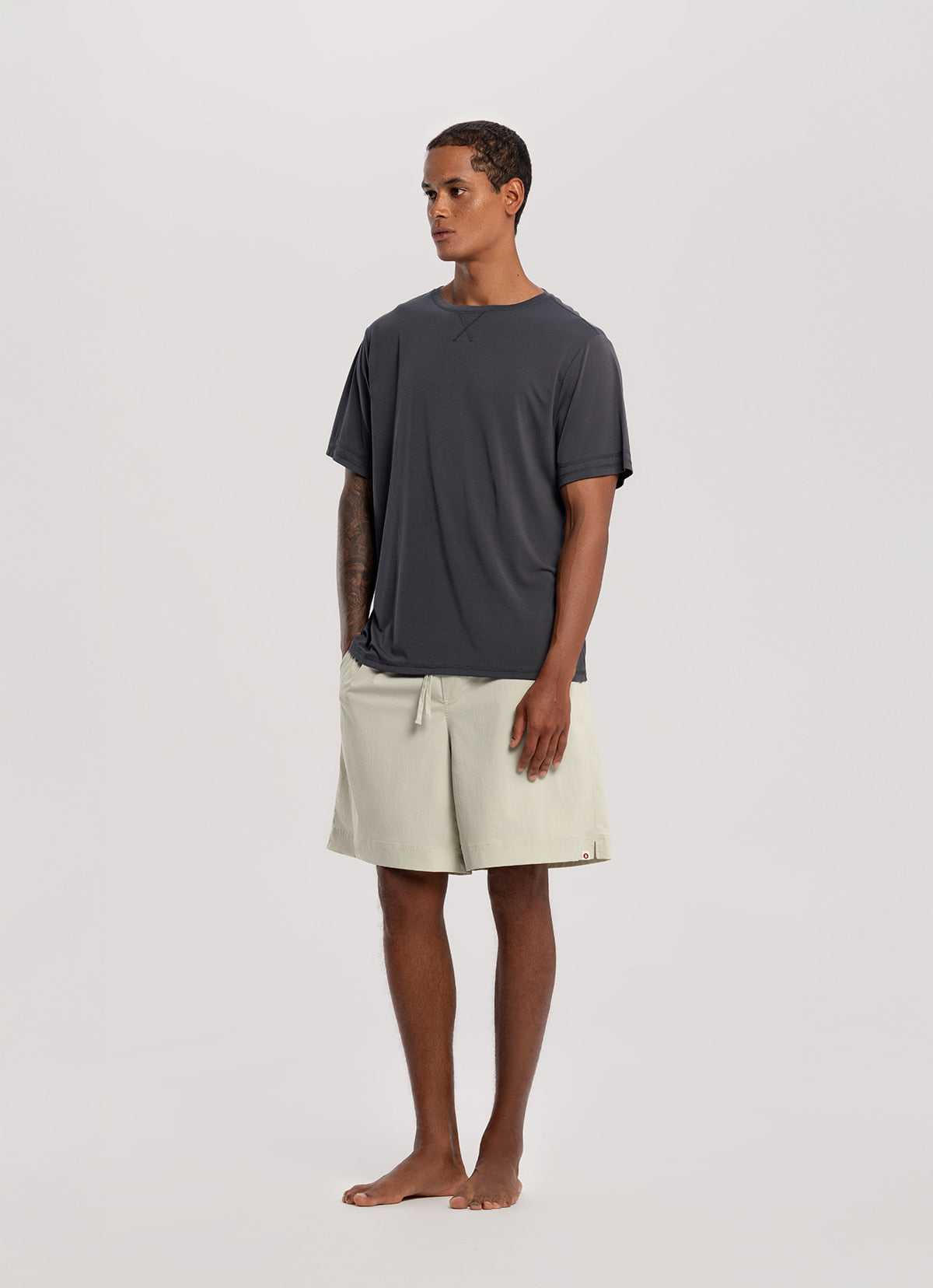 Prana short sleeve (for Men)_Blackened Pearl