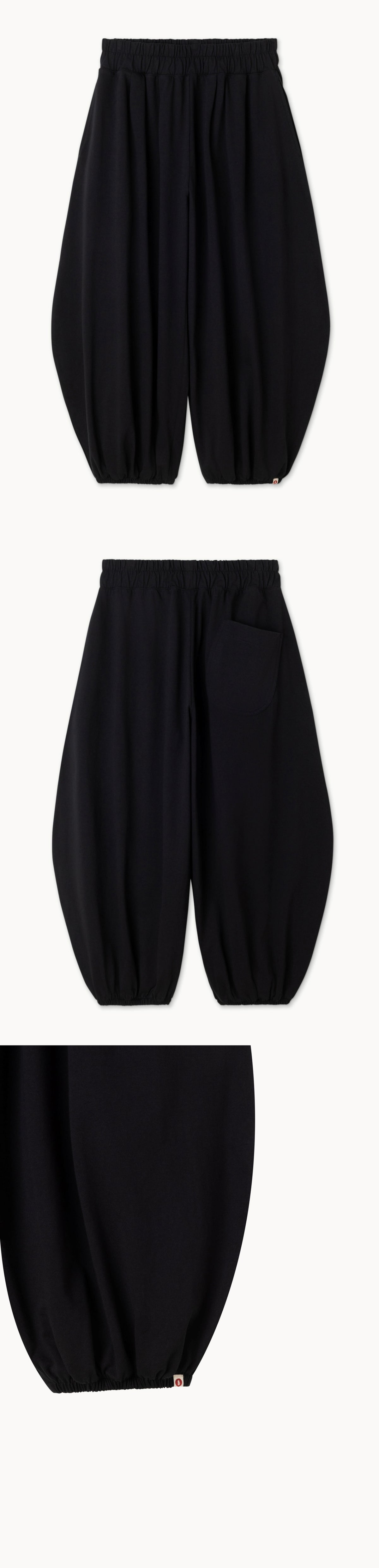 Marron pants (Unisex)_Black