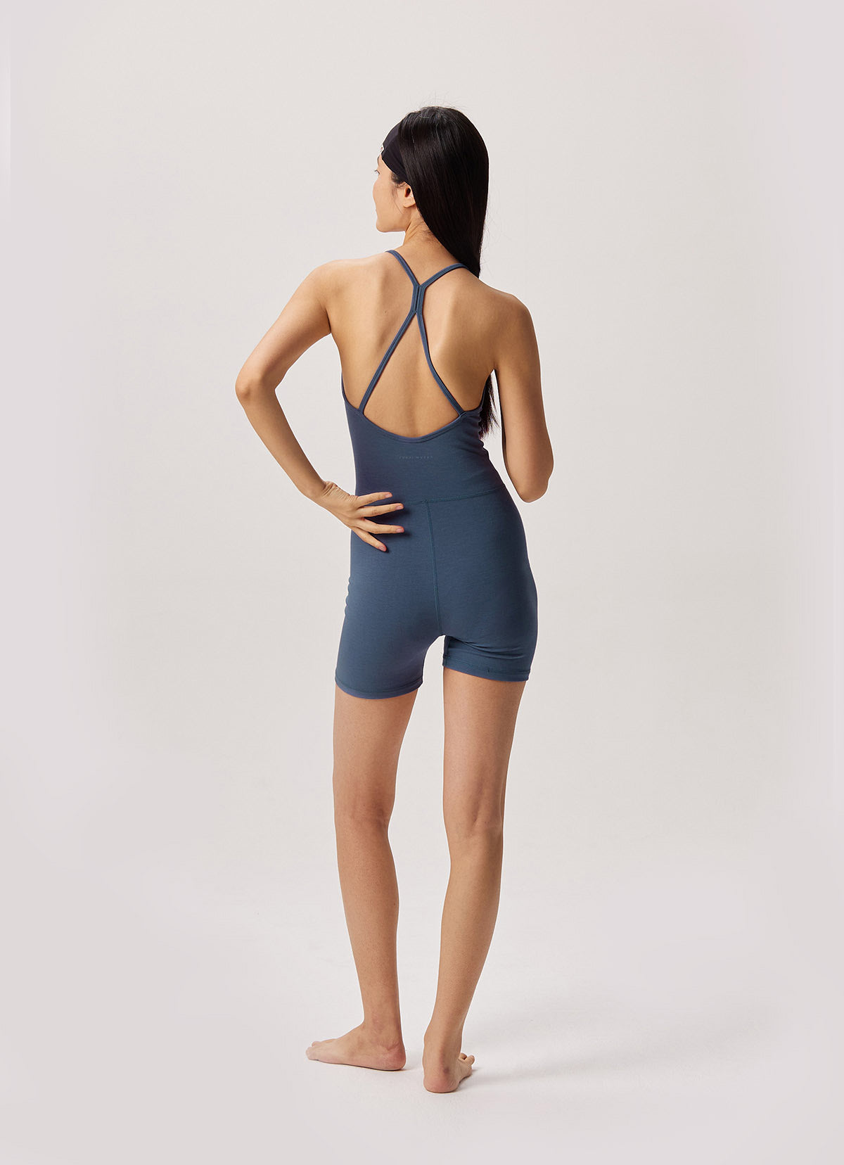 Y short jumpsuit_Grisaille