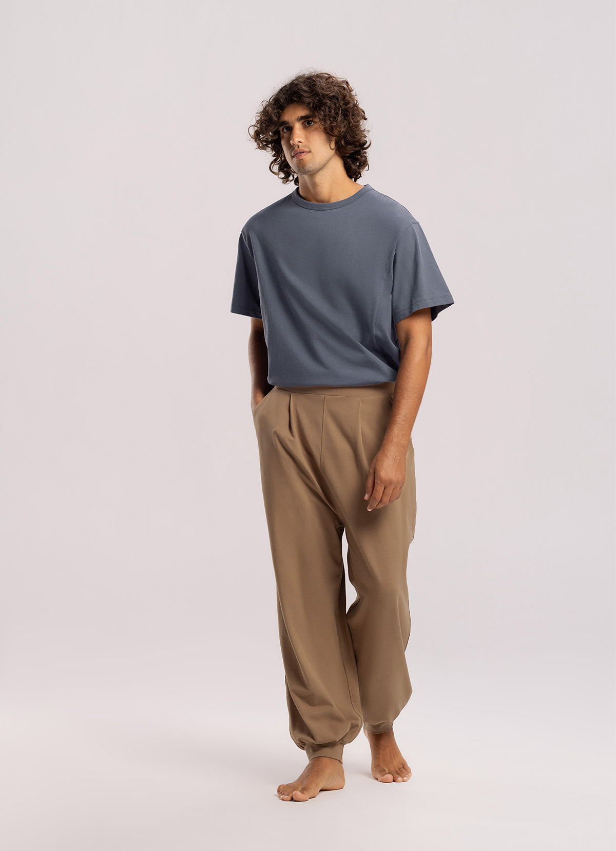 Fortune pants #2(For Men, Limited)_Tobacco Brown