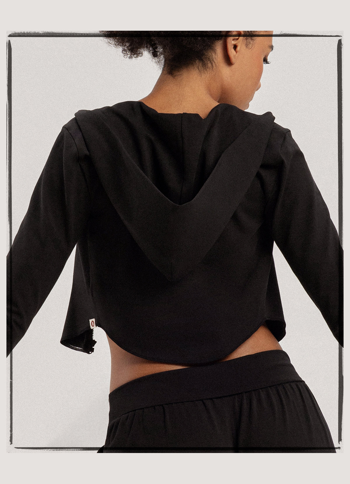 Fortune zip-up_Black