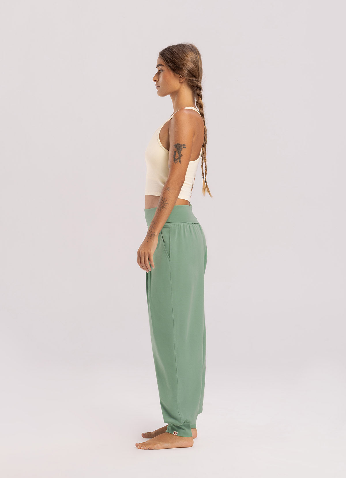 Fortune pants (Limited)_Basil