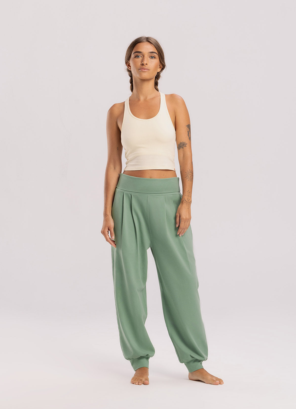 Fortune pants (Limited)_Basil