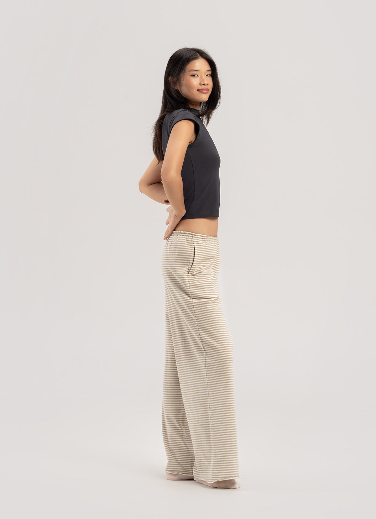 Piyama pants_Beige Multi
