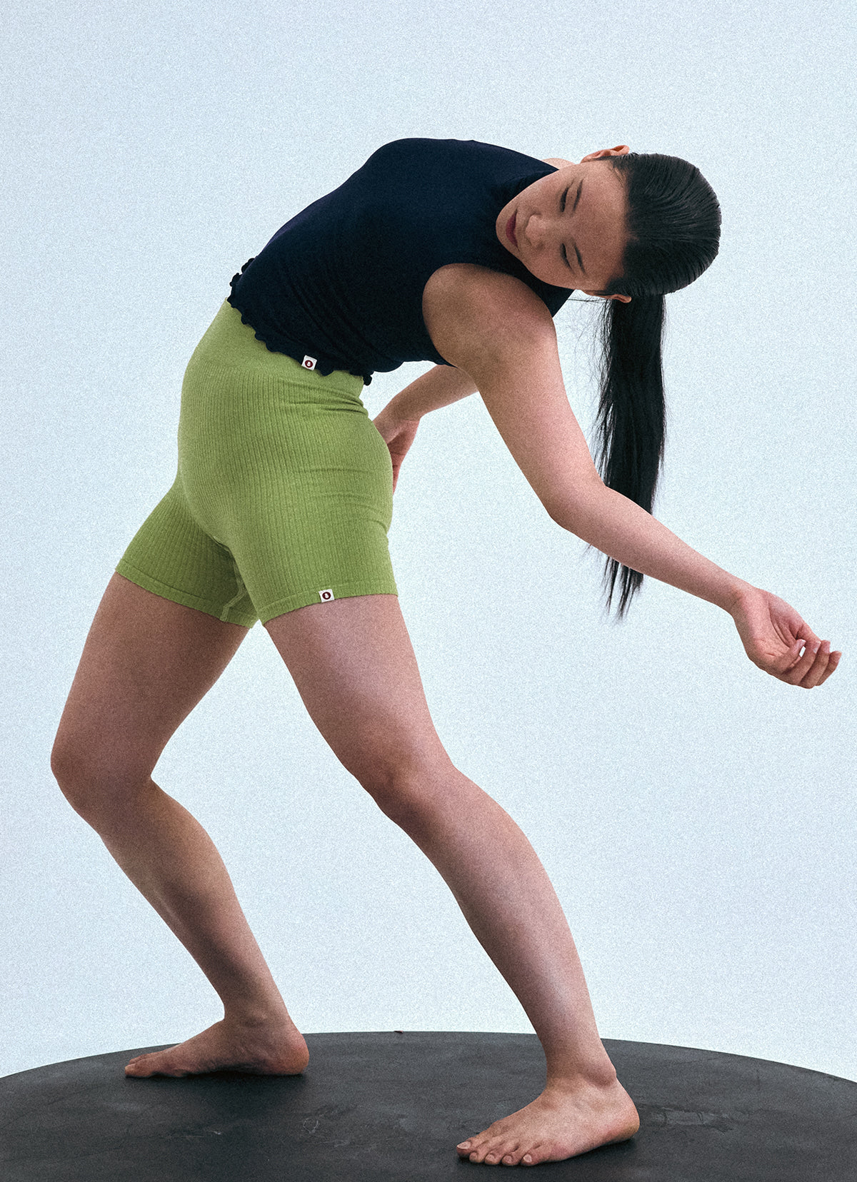 Seamless shorts_Green Banana
