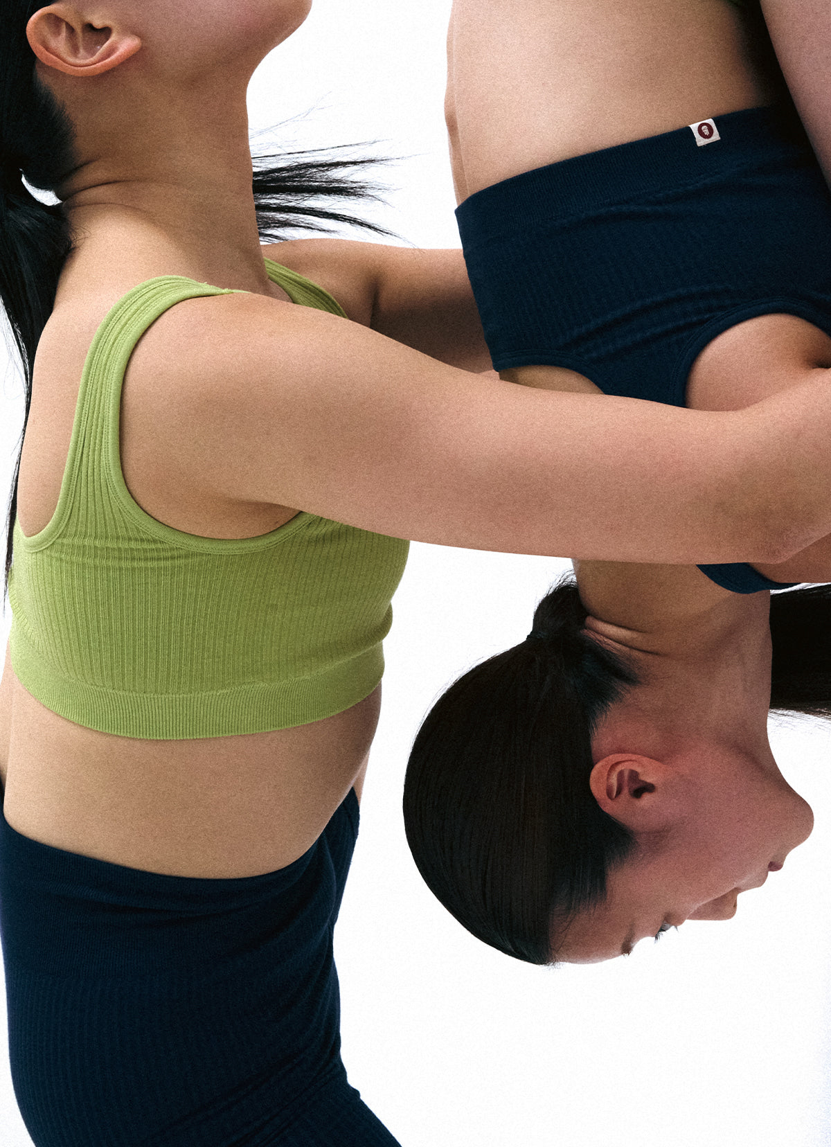 Seamless simple bra top_Green Banana