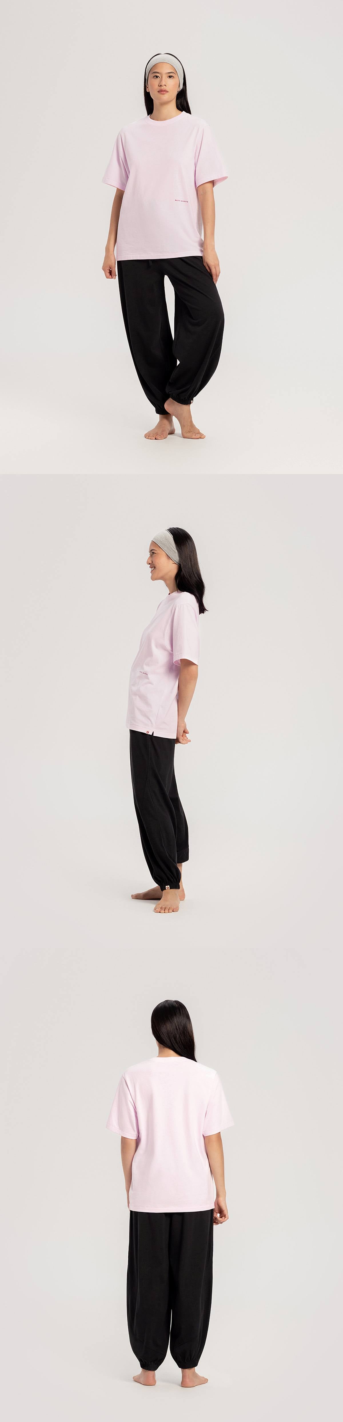 BM logo T (Unisex)_Light Pink