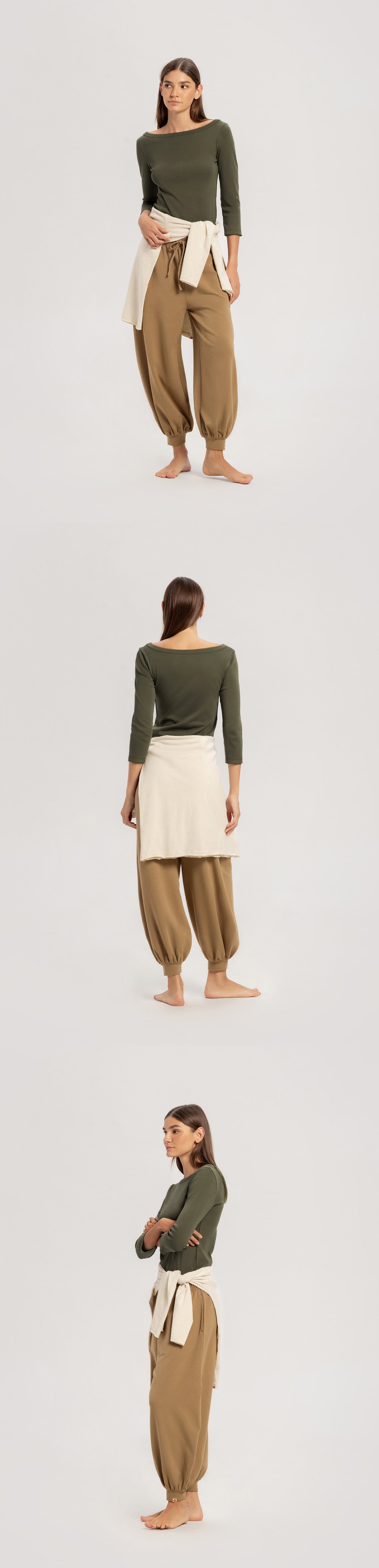 Essential 3/4 sleeve_Crocodile