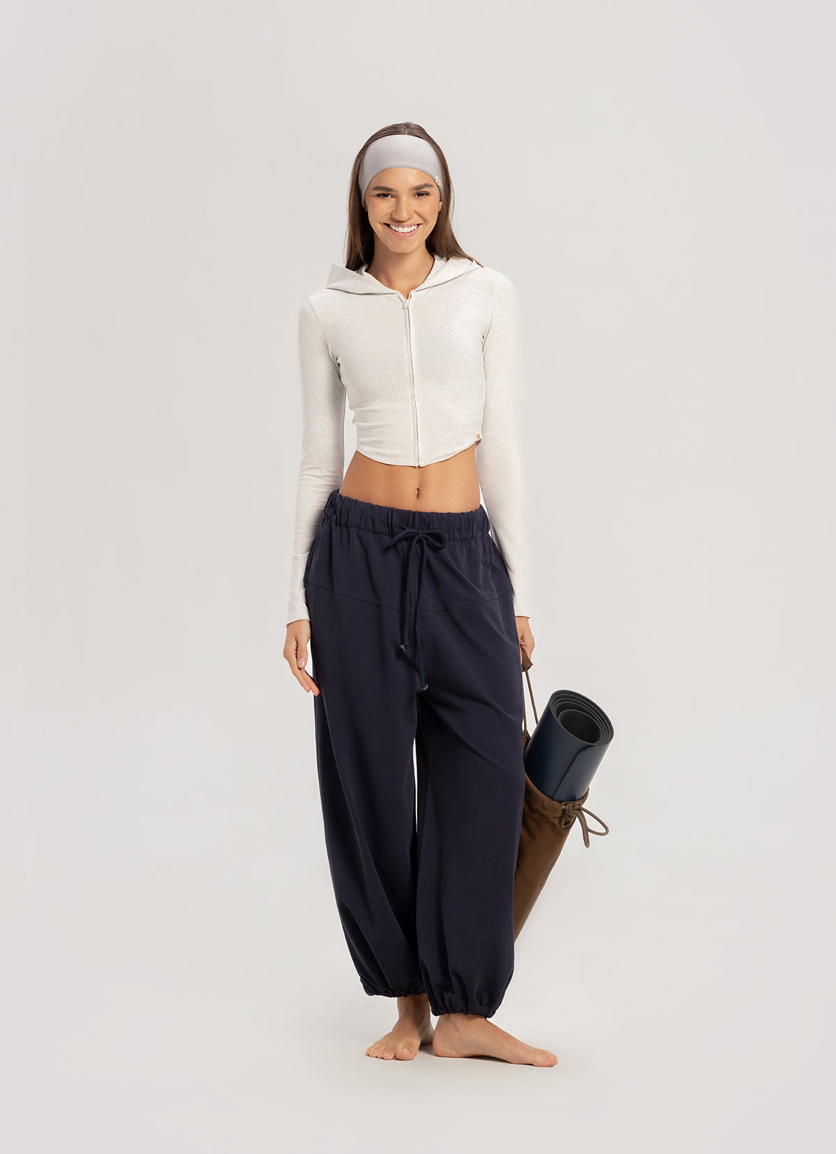 BM head band (Rayon ver.)_Pale Grey