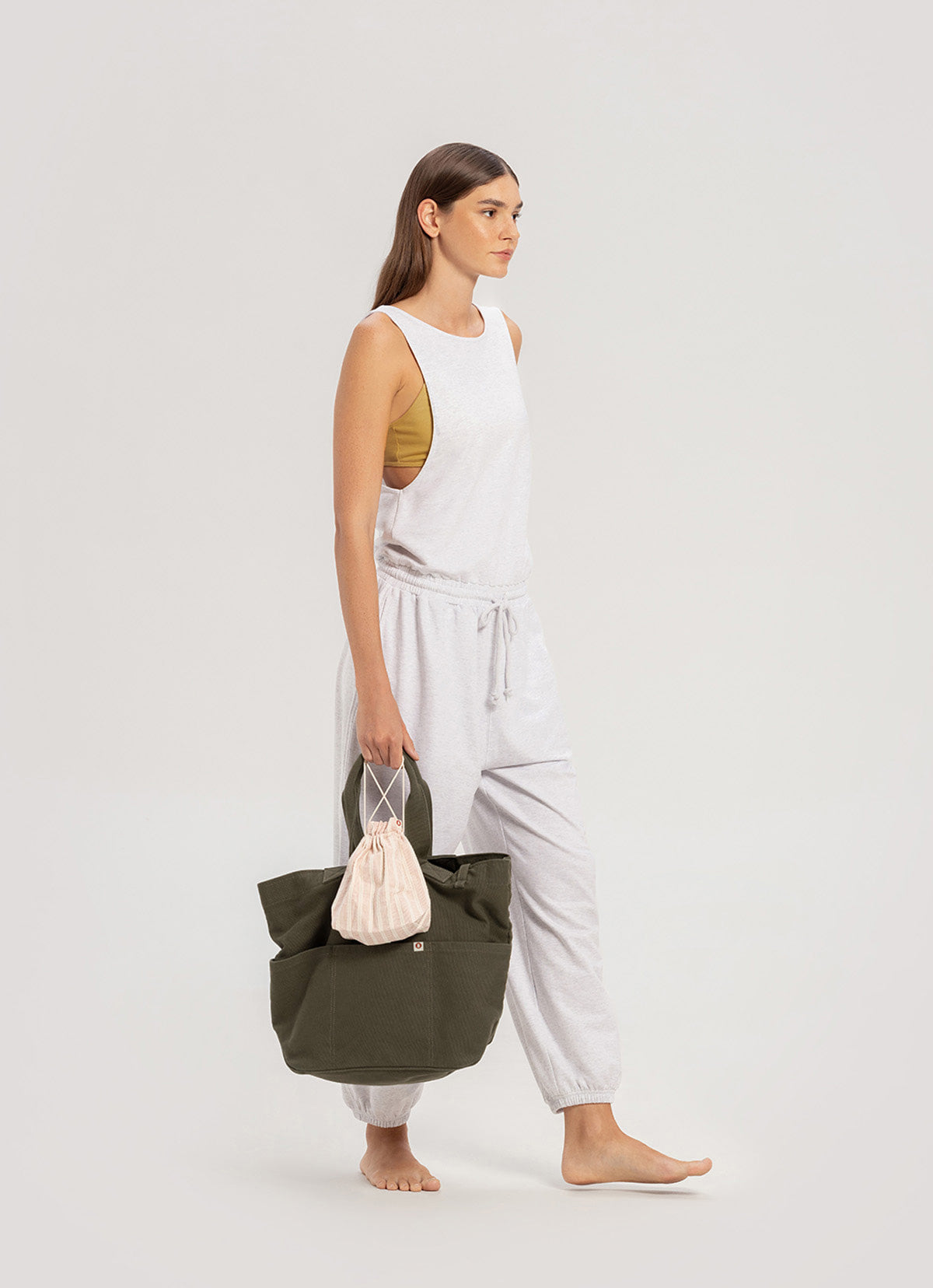 Lapis jumpsuit #2_Melange Grey