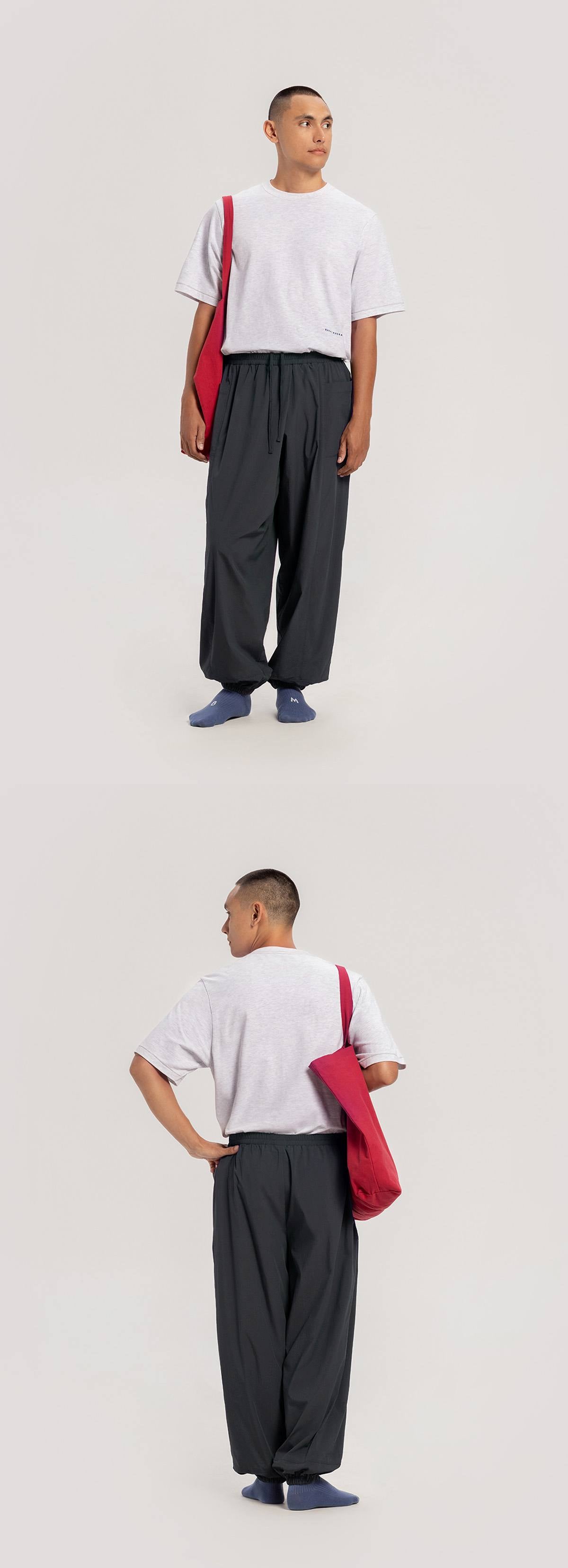 BM logo T (Unisex)_Melange Grey