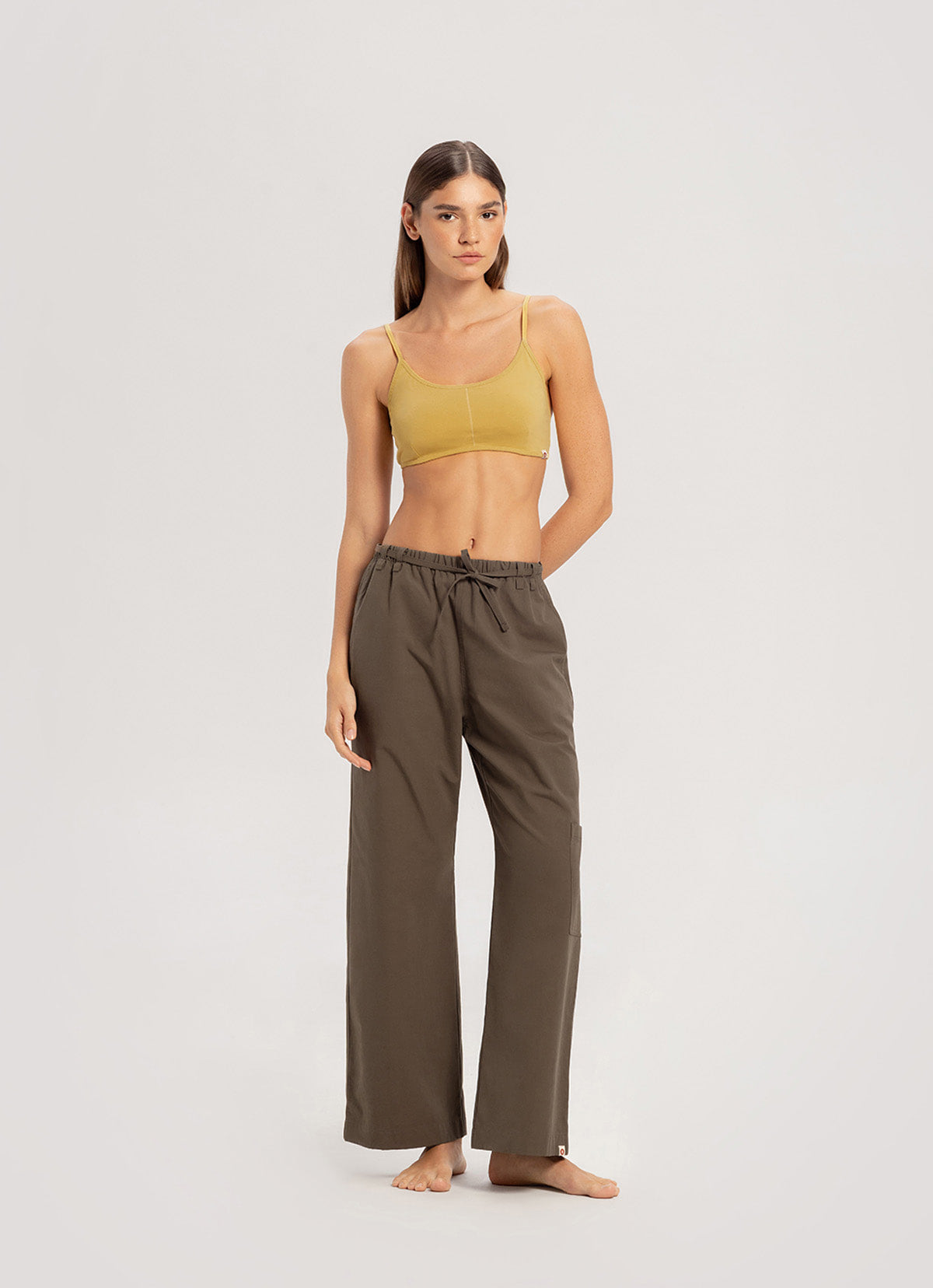 String pocket pants_Bungee Cord