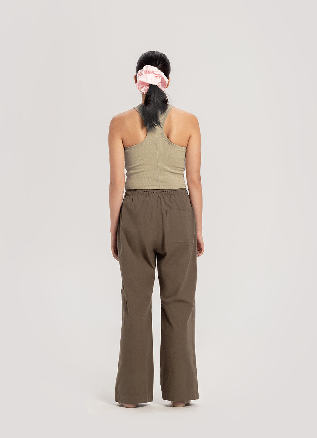 String pocket pants_Bungee Cord