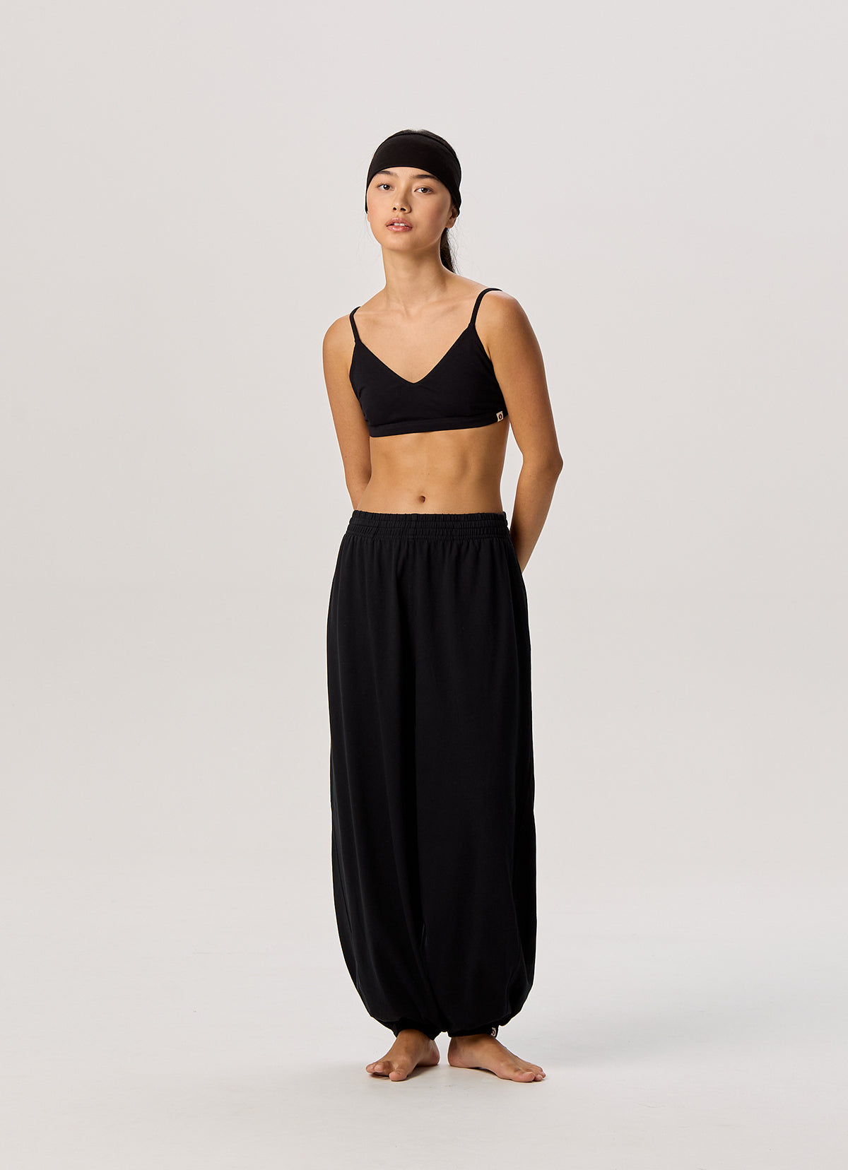 One-tone bra top_Black