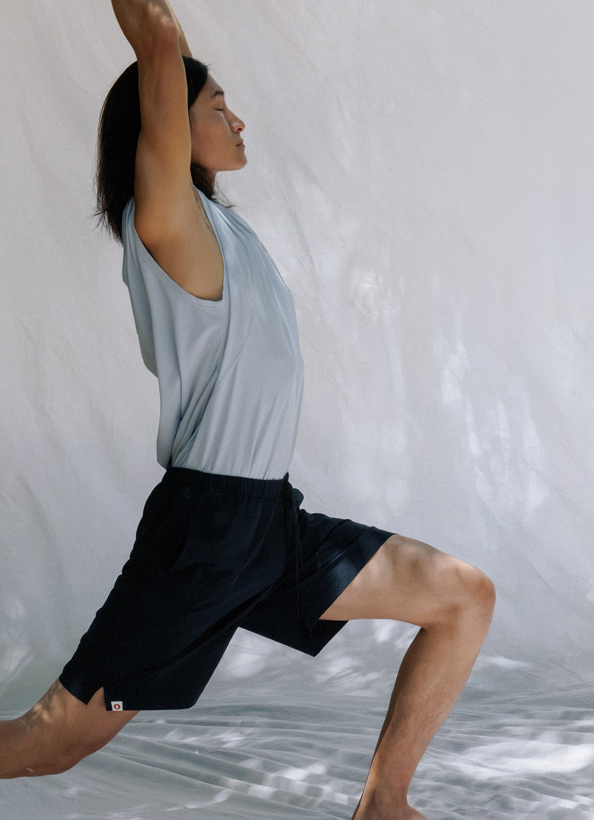 [Movement Line] Flow shorts (For Men)_Carbon