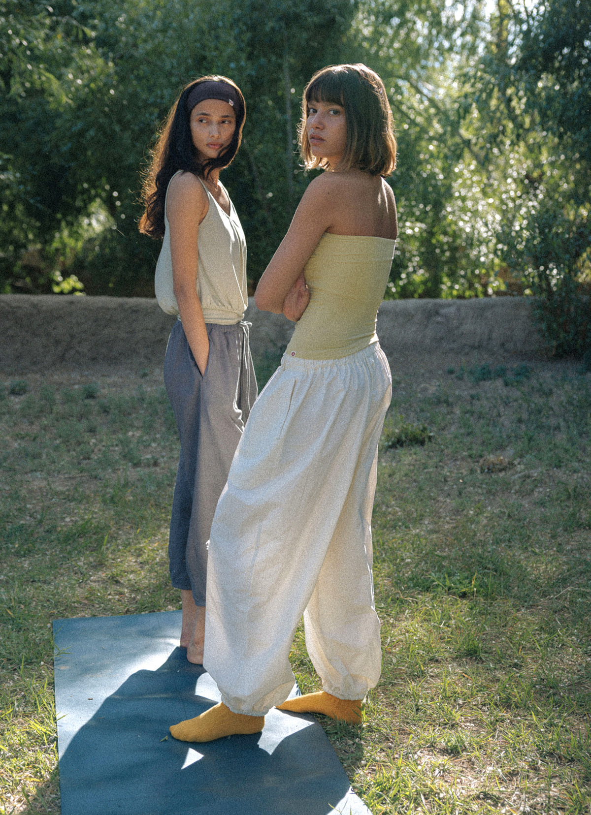 Accordion pants_Birch