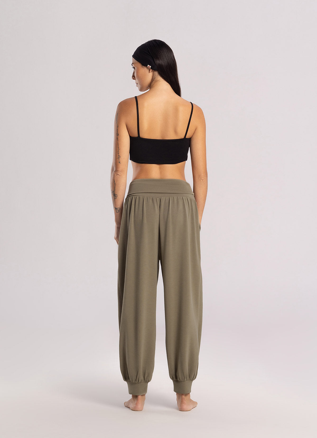 Fortune pants (Modal ver.)_Grey Khaki