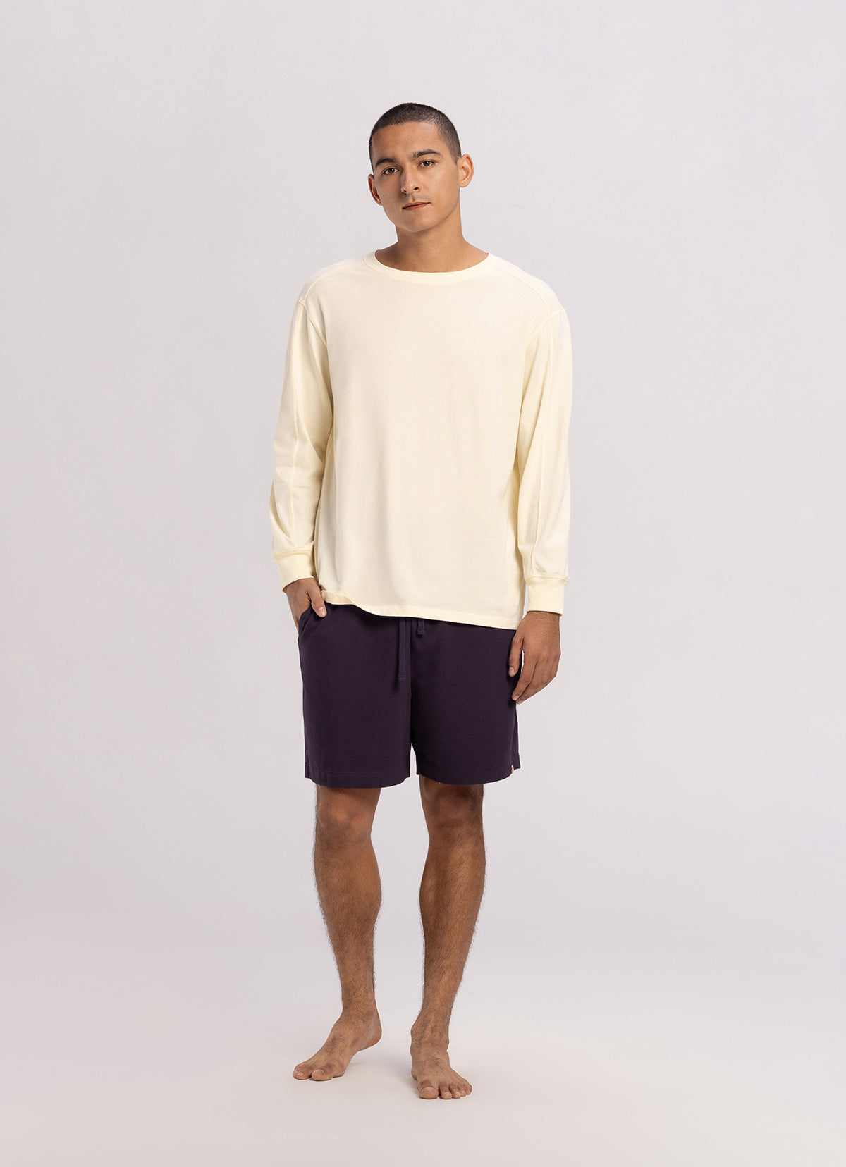 Fleks shorts (For Men)_Plum Perfect