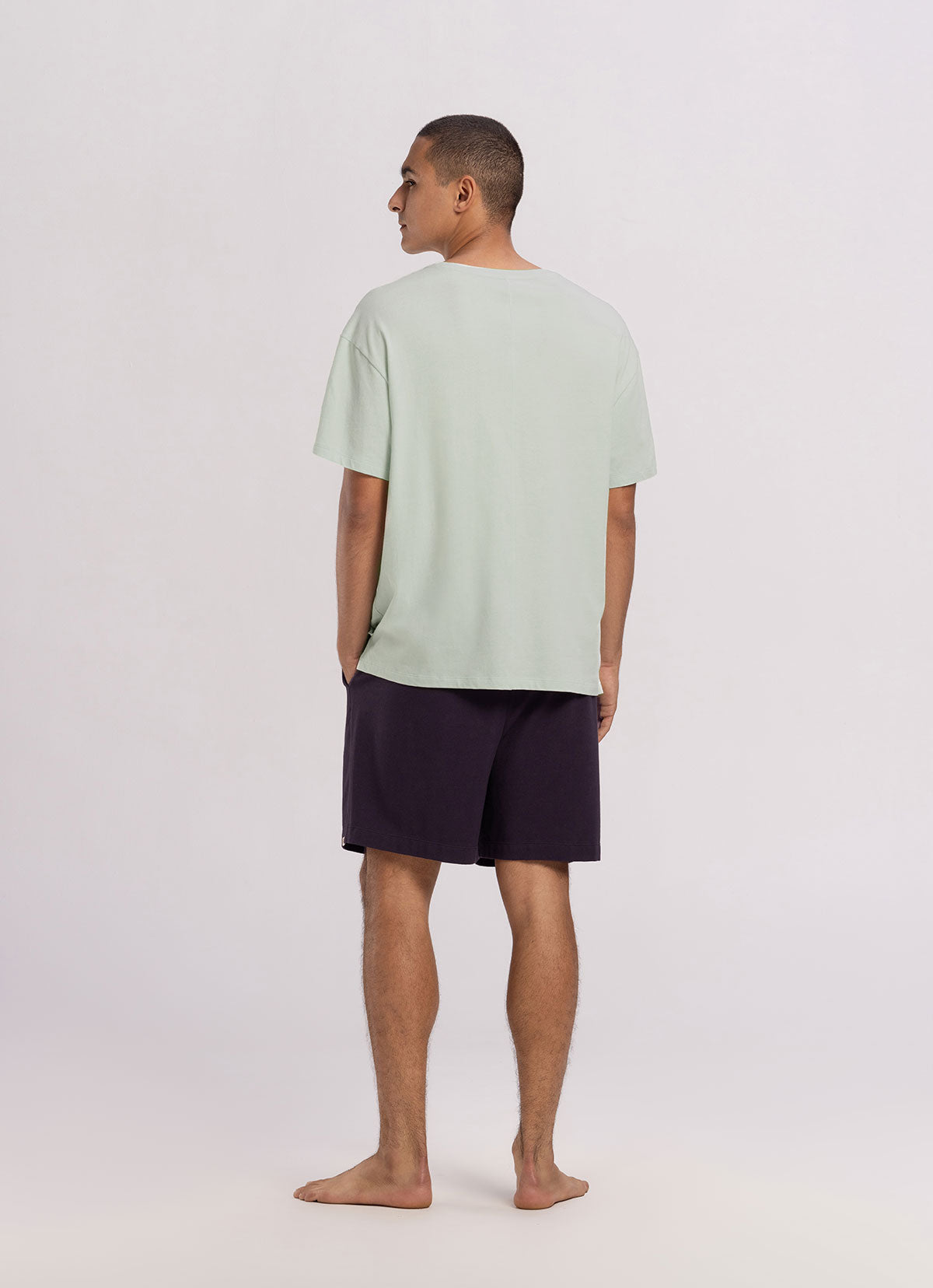 Fleks shorts (For Men)_Plum Perfect