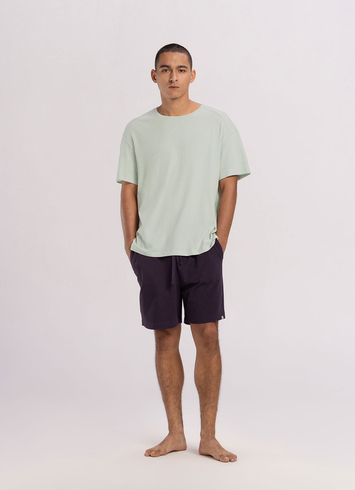 Fleks shorts (For Men)_Plum Perfect