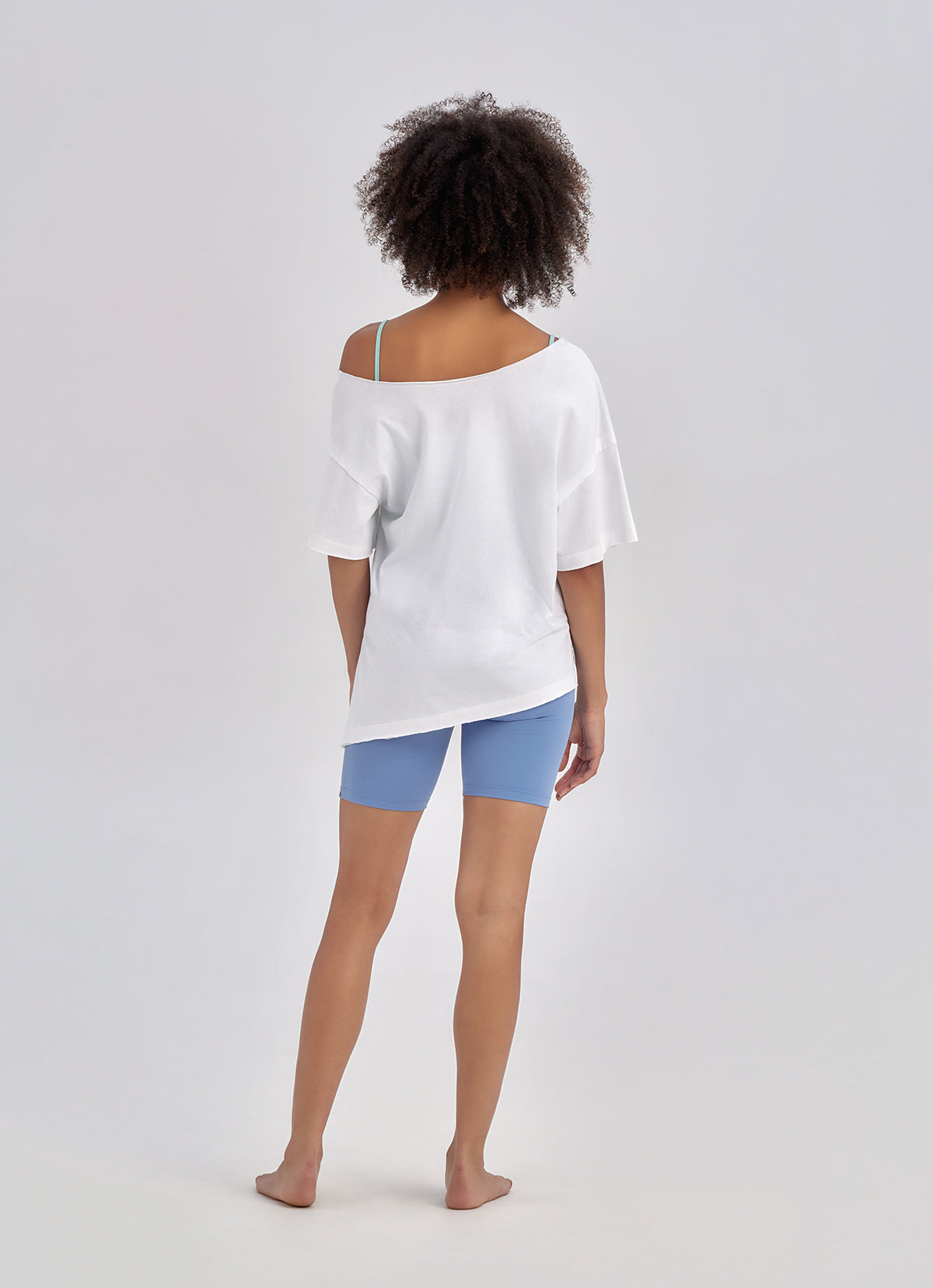 Lop short sleeve_White