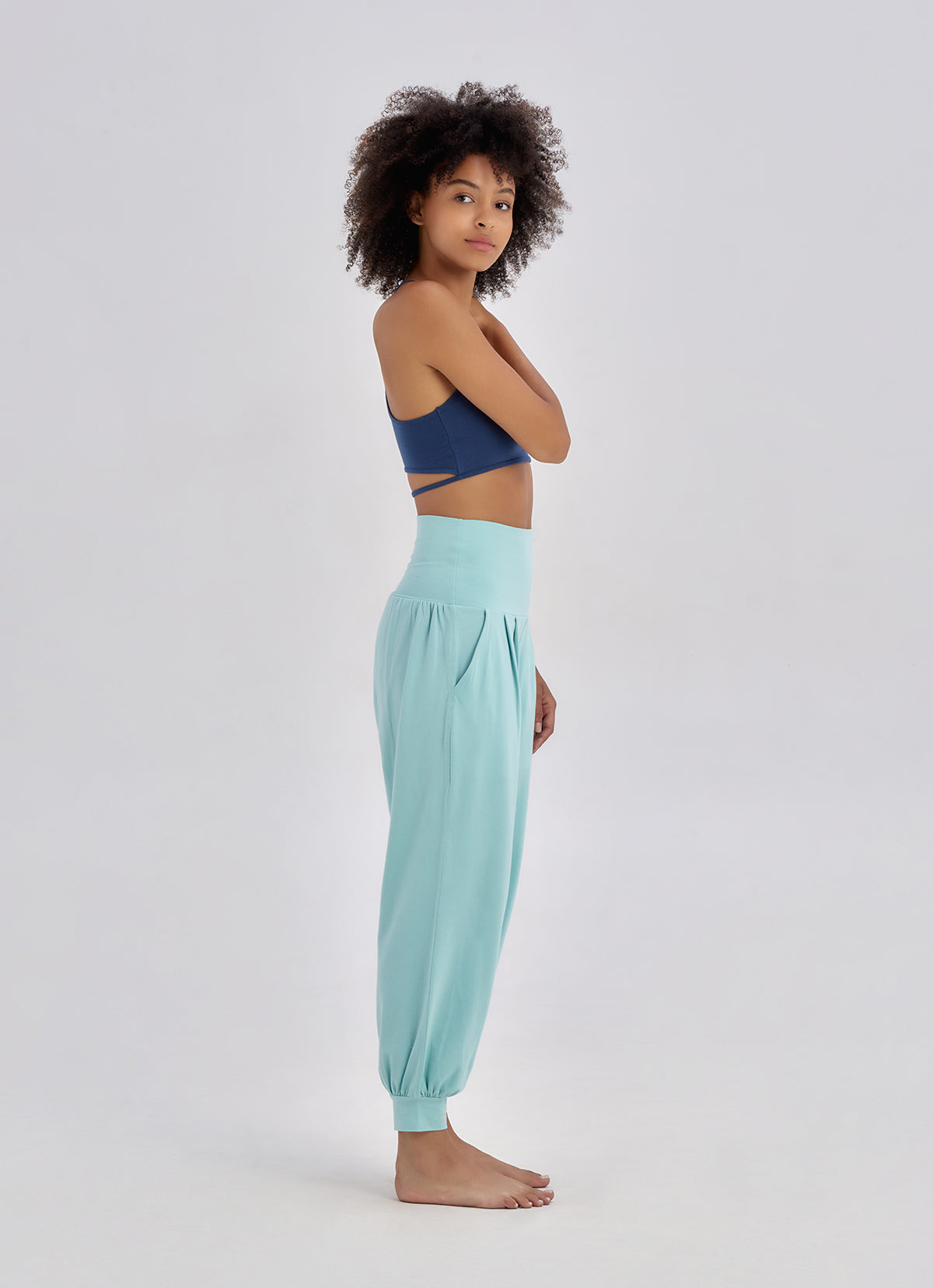 Fortune pants_Pastel Turquoise