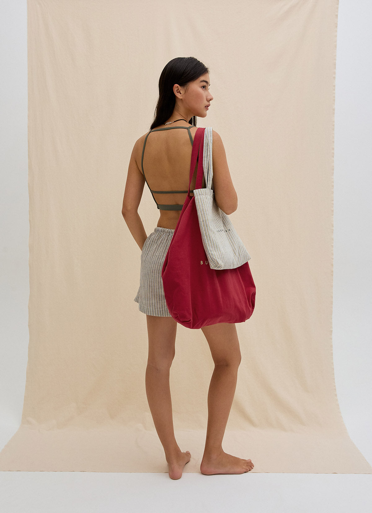 BM India bag_beige Multi