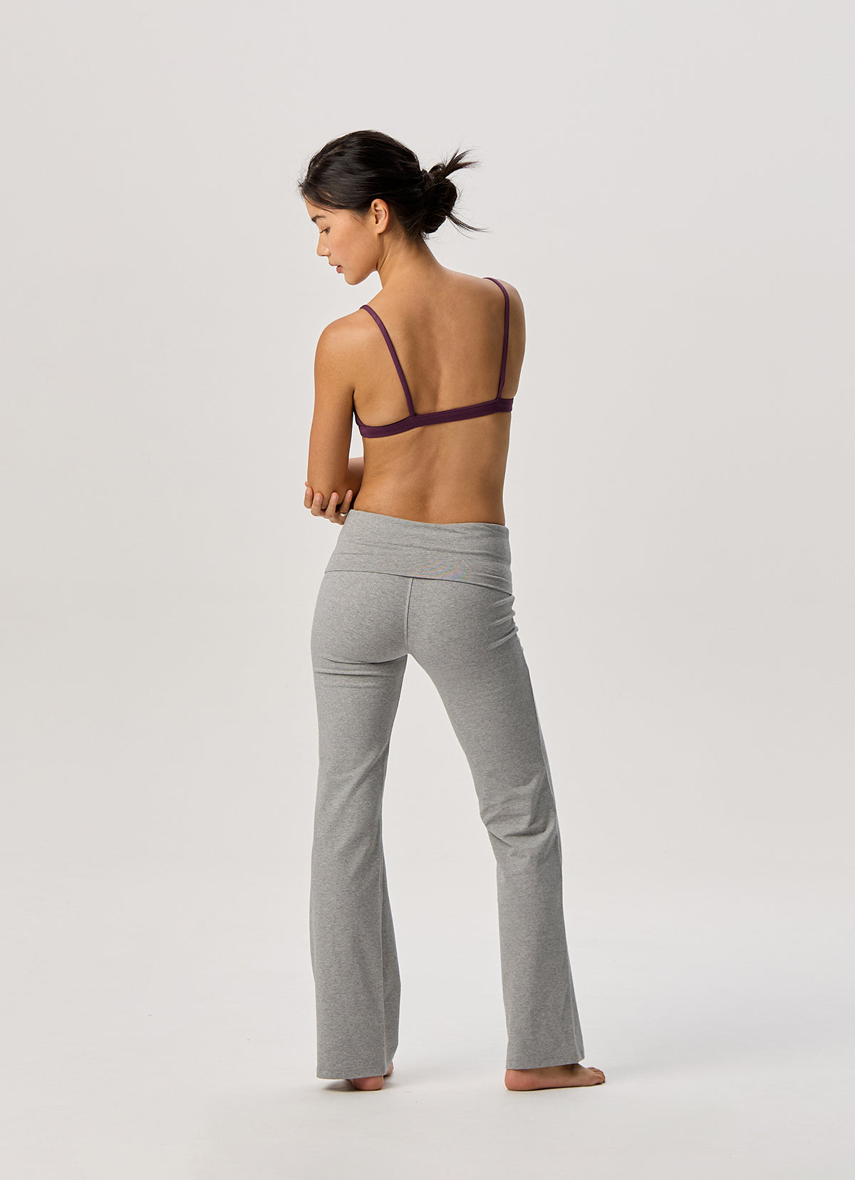 One-tone bra top_Prune Purple
