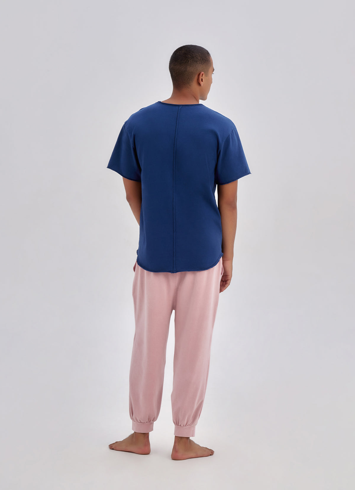 Fortune pants Garment dyed (For Men)_Zephyr