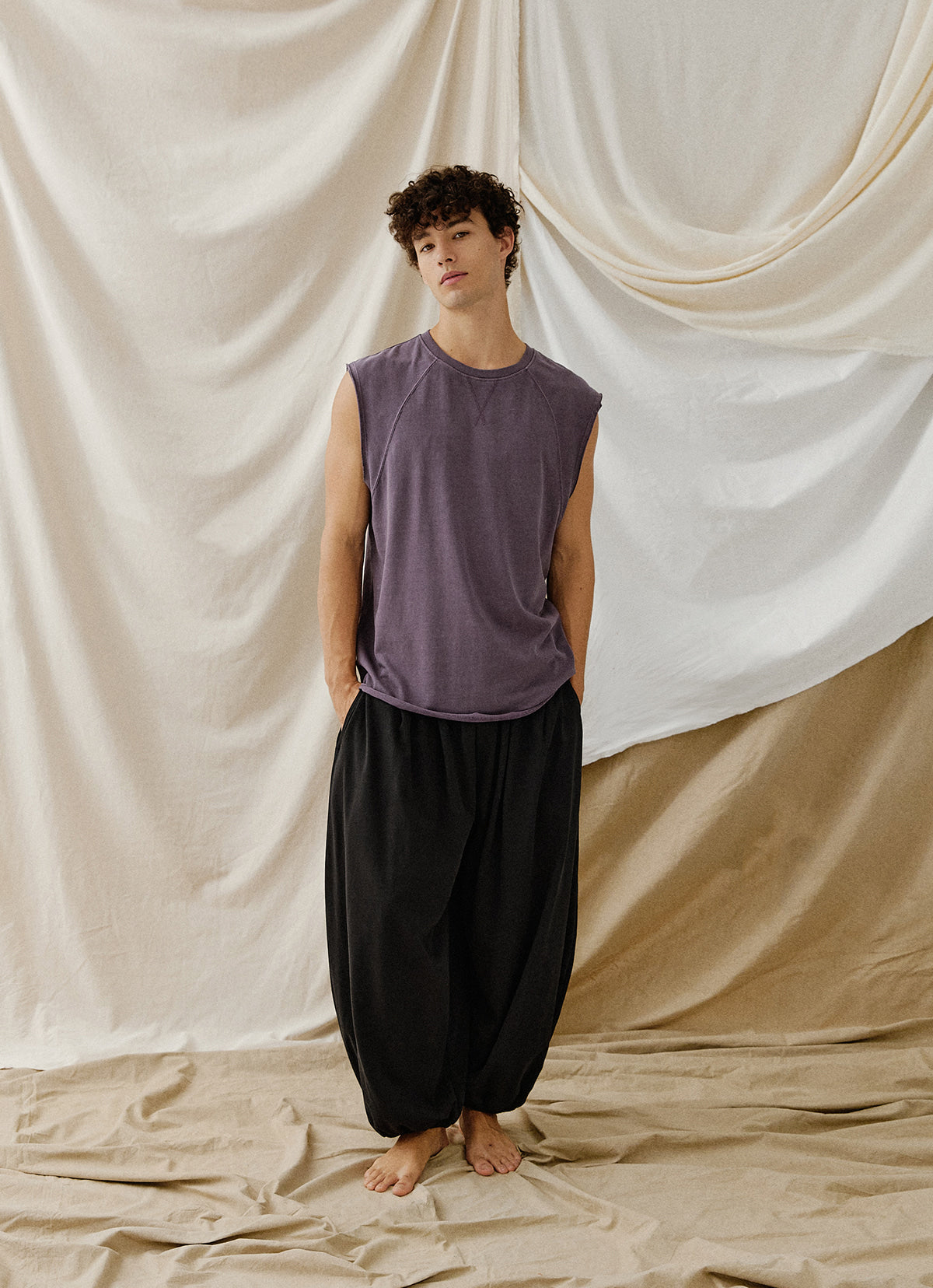 Marron pants (Unisex)_Black