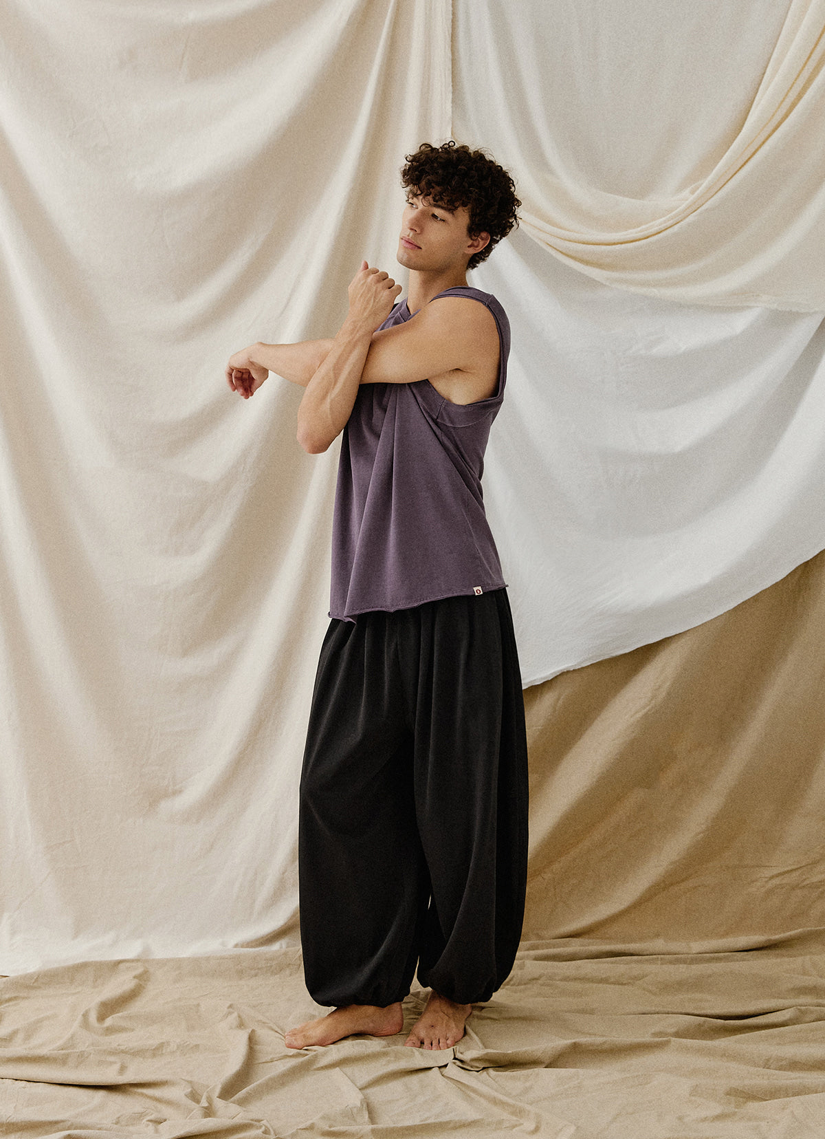 Marron pants (Unisex)_Black