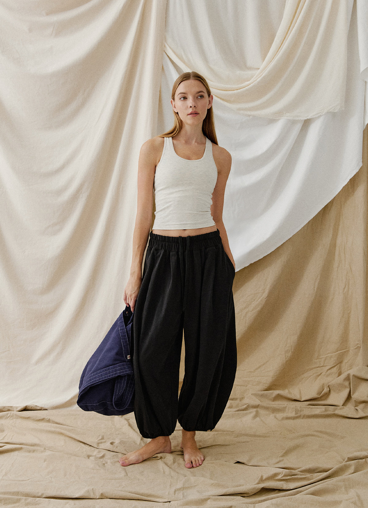 Marron pants (Unisex)_Black