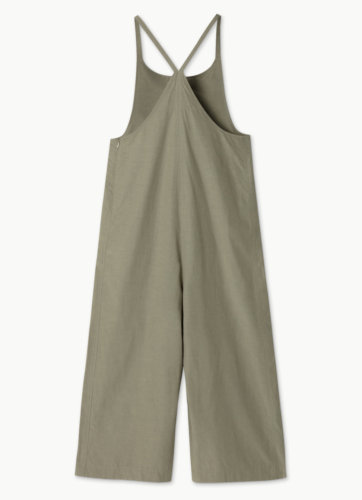 Vent overall Jumpsuit_Olive